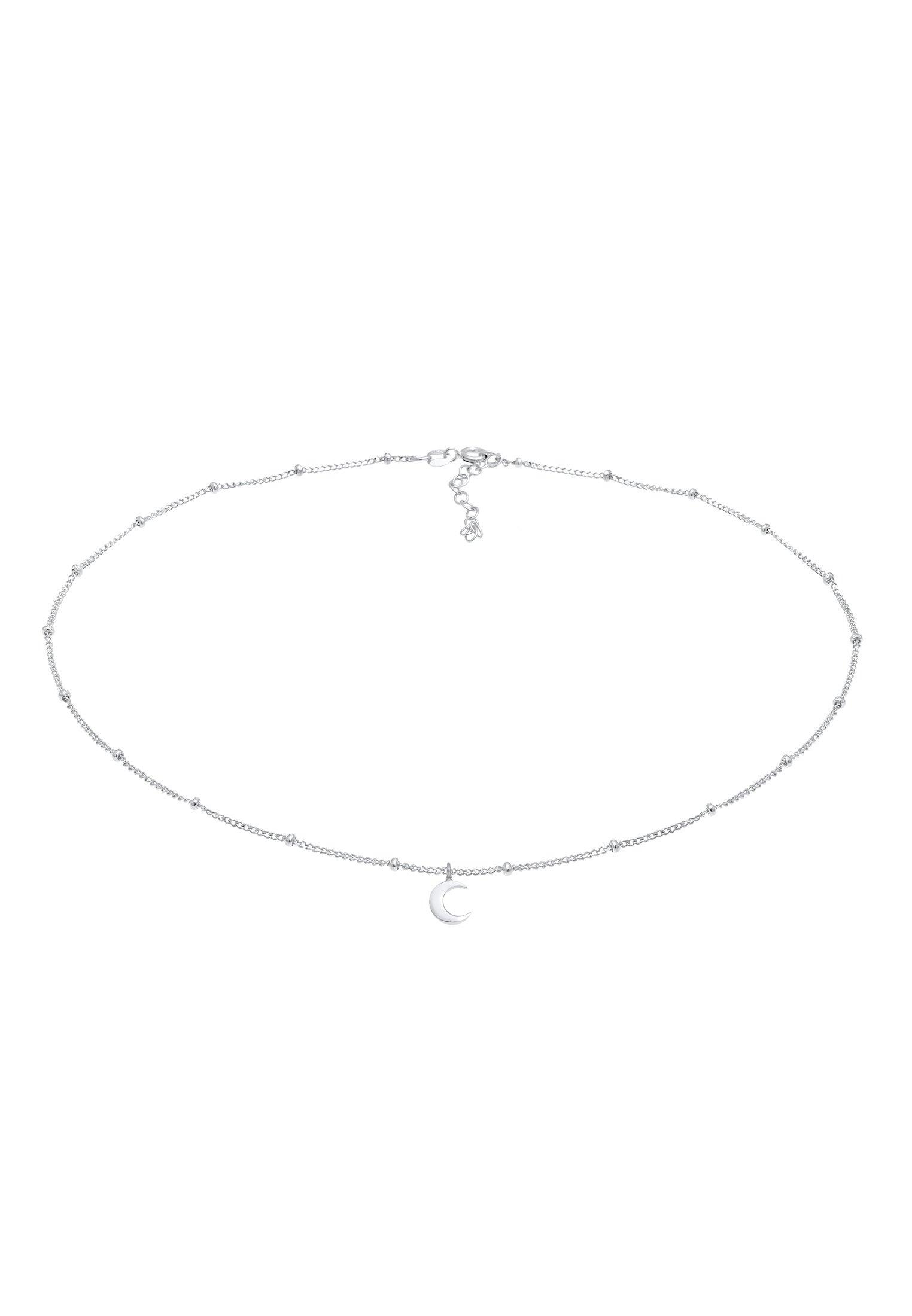 Halskette Choker Halbmond Damen Silber 36cm von Elli