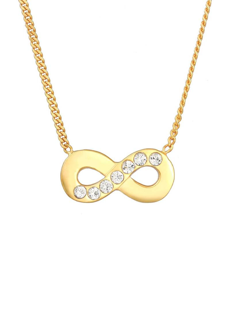 Halskette Infinity Symbol Liebe Damen Gold 40cm von Elli