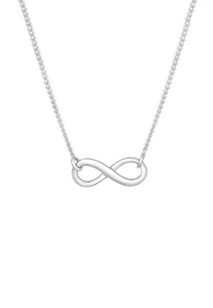 Halskette Infinity Unendlichkeit Symbol Damen Silber 45cm von Elli