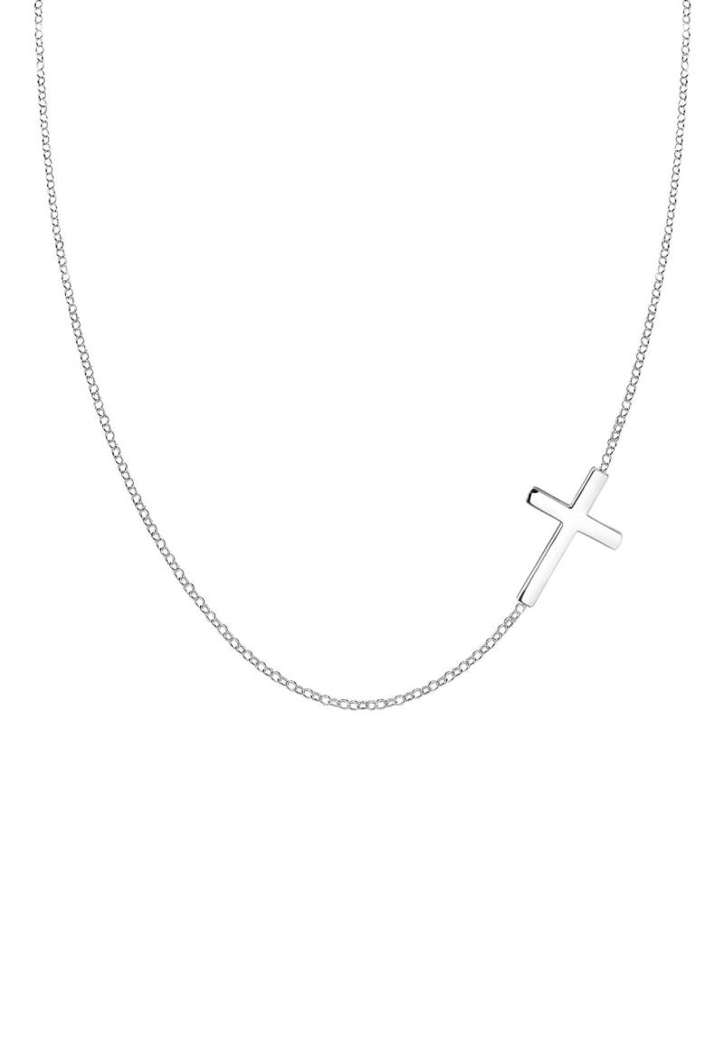 Halskette Kreuz Symbol Damen Silber 45cm von Elli
