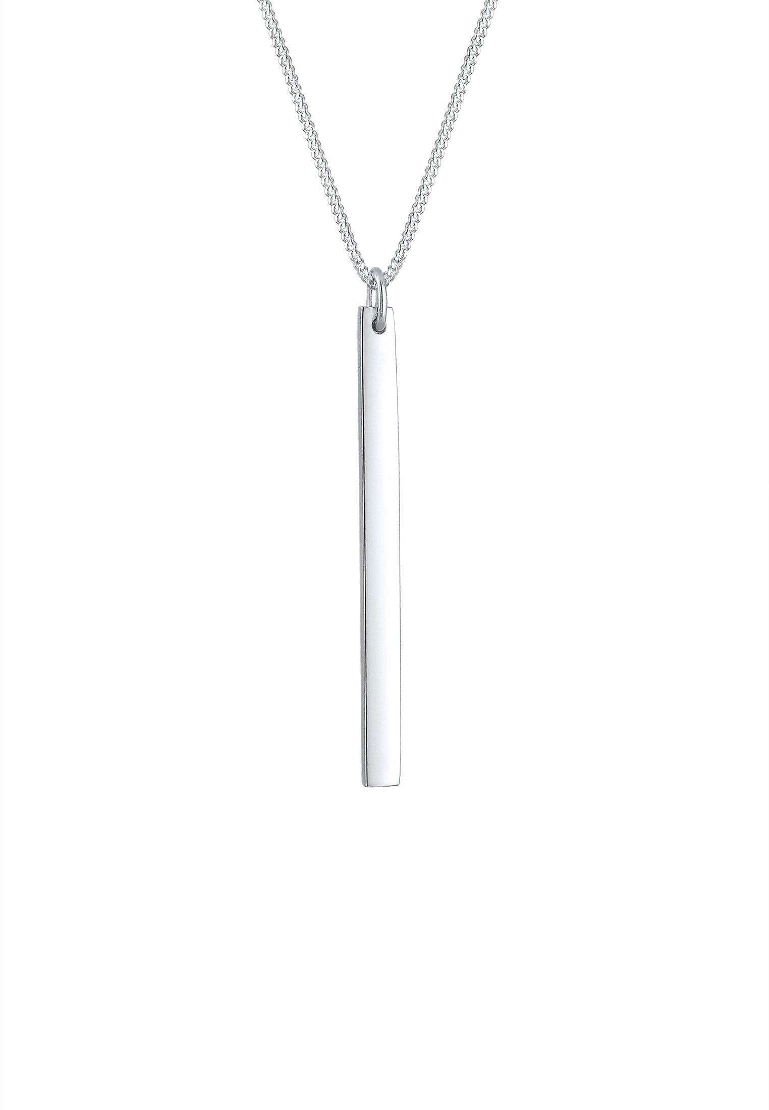 Halskette Stab Anhänger Damen Silber 45cm von Elli