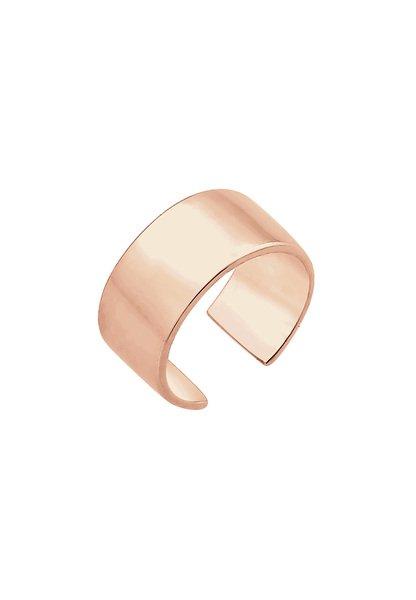 Ohrringe Single Earcuff Damen Goldrosa ONE SIZE von Elli