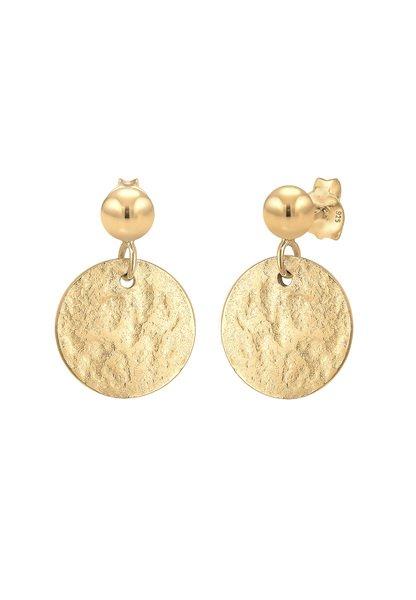 Ohrringe Stecker Vintage Look Damen Gold ONE SIZE von Elli