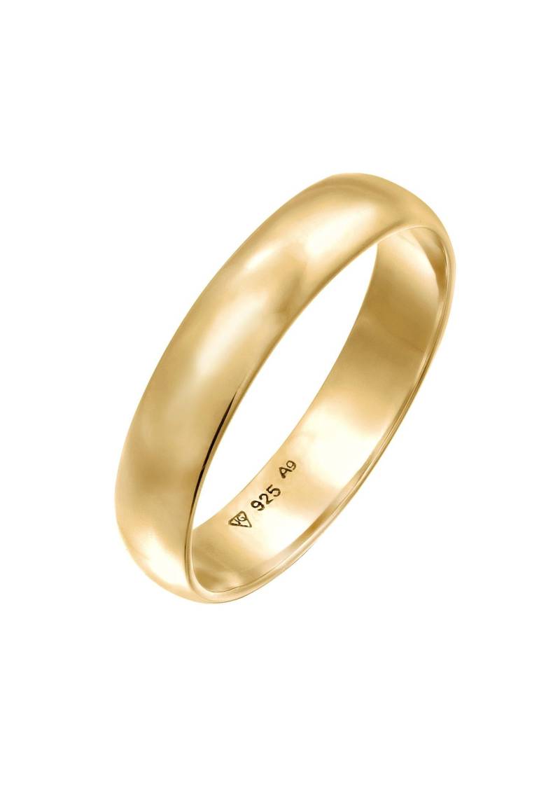 Ring Basic Bandring Casual Look Damen Gold 54mm von Elli