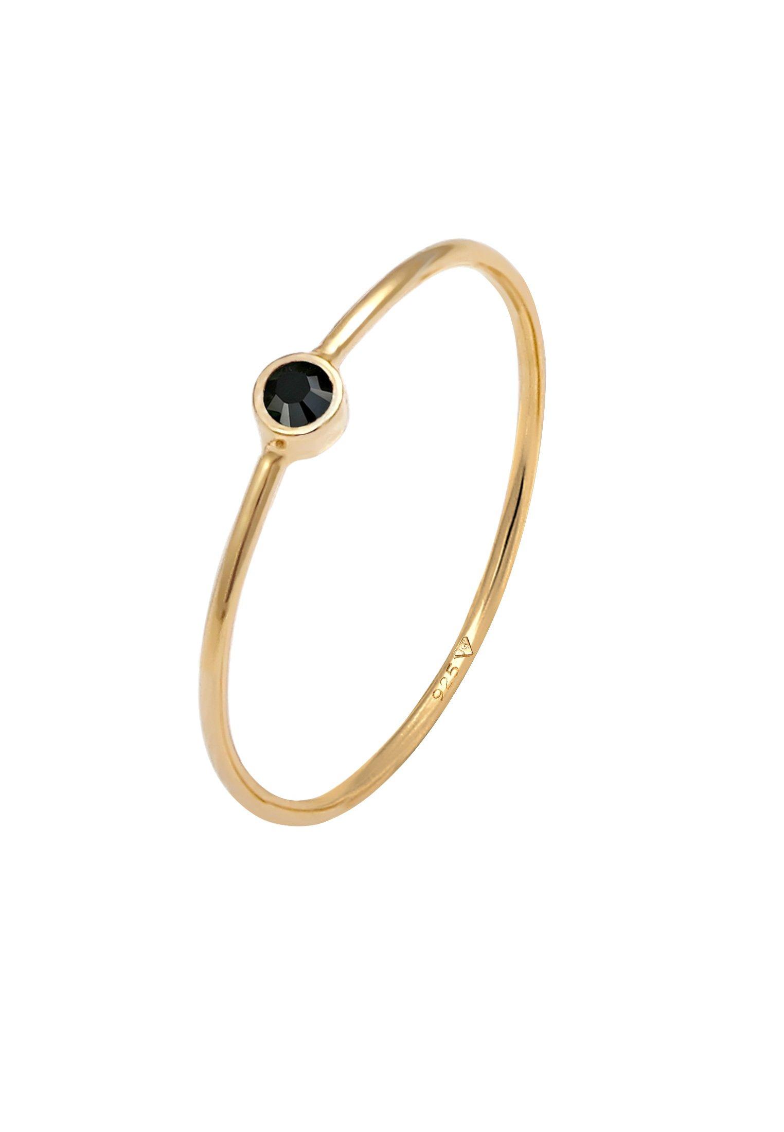 Ring Kristall Damen Gold 46mm von Elli