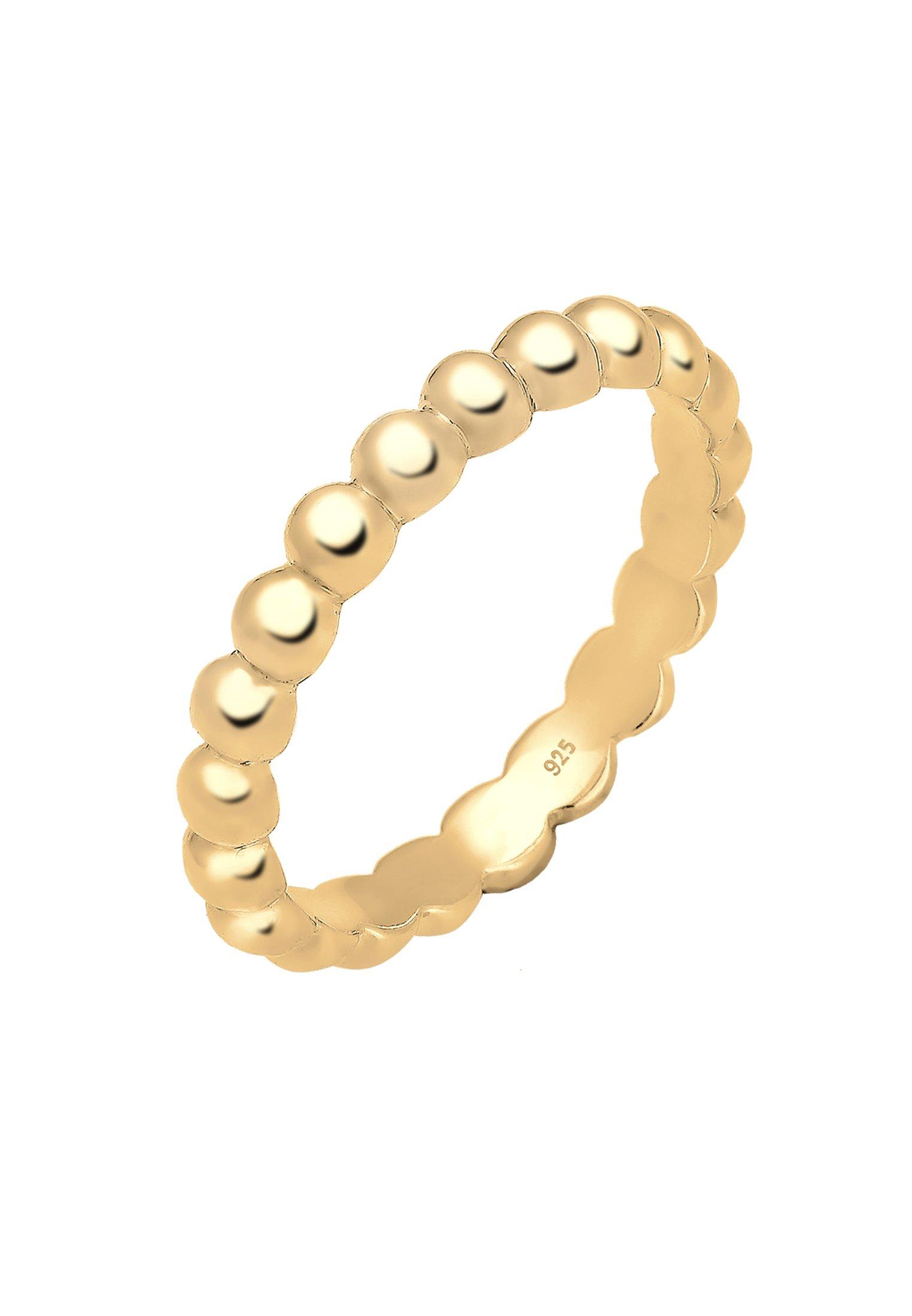 Ring Stacking Stapelring Trend Blogger Damen Gold 58mm von Elli