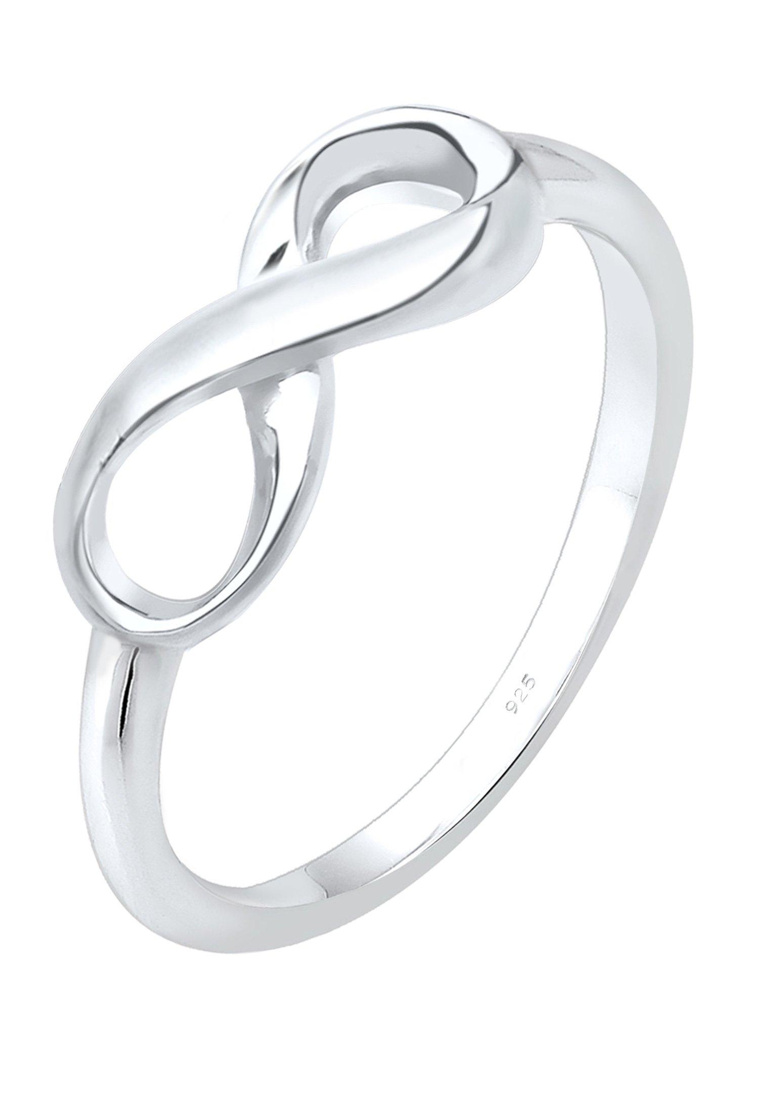 Ring Unendlichkeit Symbol Damen Silber 52mm von Elli