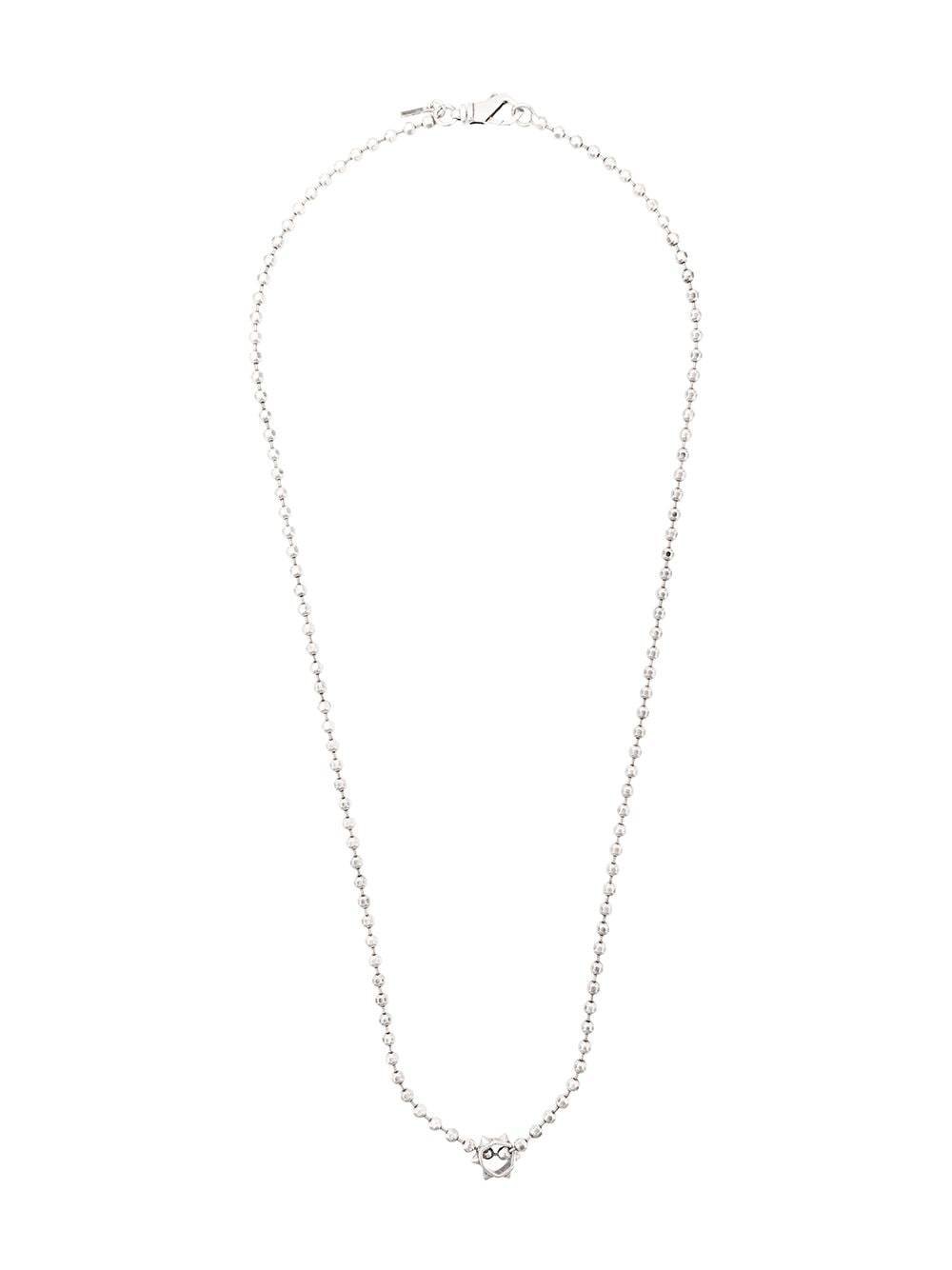 Emanuele Bicocchi Ball chain necklace - Silver von Emanuele Bicocchi