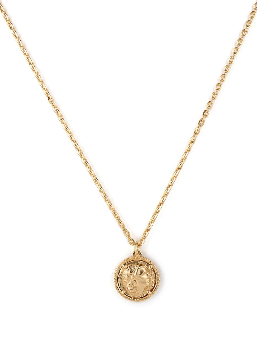 Emanuele Bicocchi Caesar Coin sterling-silver necklace - Gold von Emanuele Bicocchi