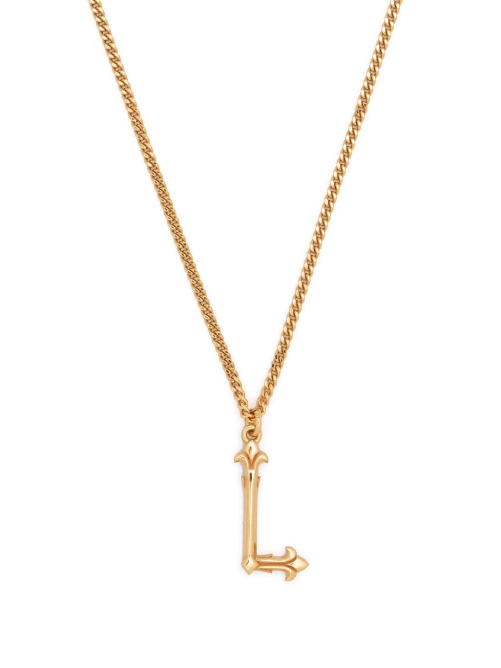 Emanuele Bicocchi L Alphabet Pendant necklace - Gold von Emanuele Bicocchi