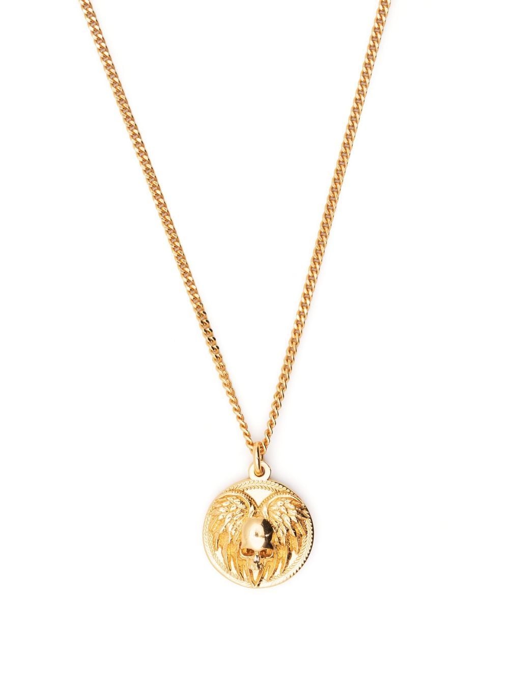 Emanuele Bicocchi Large Gold Coin necklace von Emanuele Bicocchi