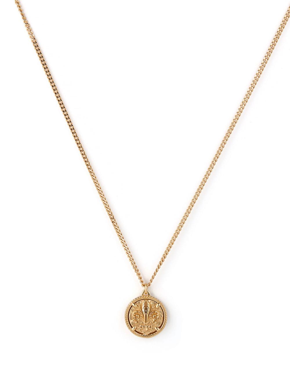 Emanuele Bicocchi Lily Coin sterling-silver necklace - Gold von Emanuele Bicocchi