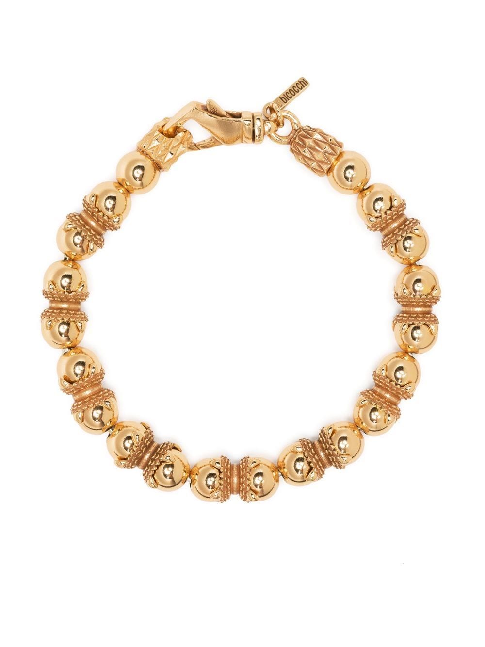Emanuele Bicocchi bead-embellished bracelet - Gold von Emanuele Bicocchi