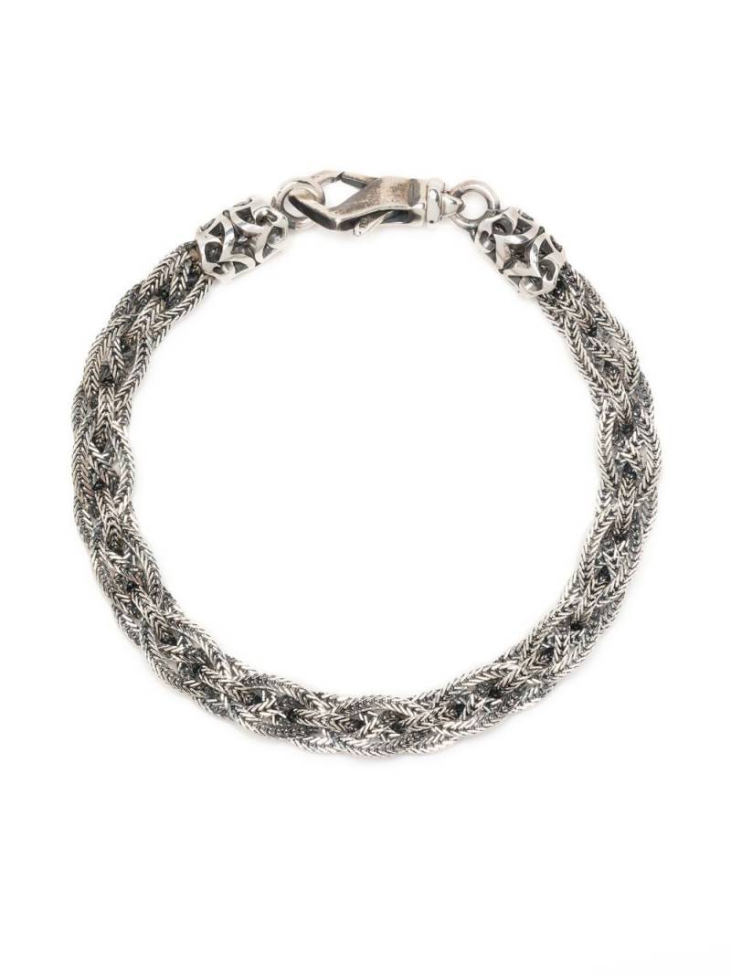 Emanuele Bicocchi celtic-braid bracelet - Silver von Emanuele Bicocchi
