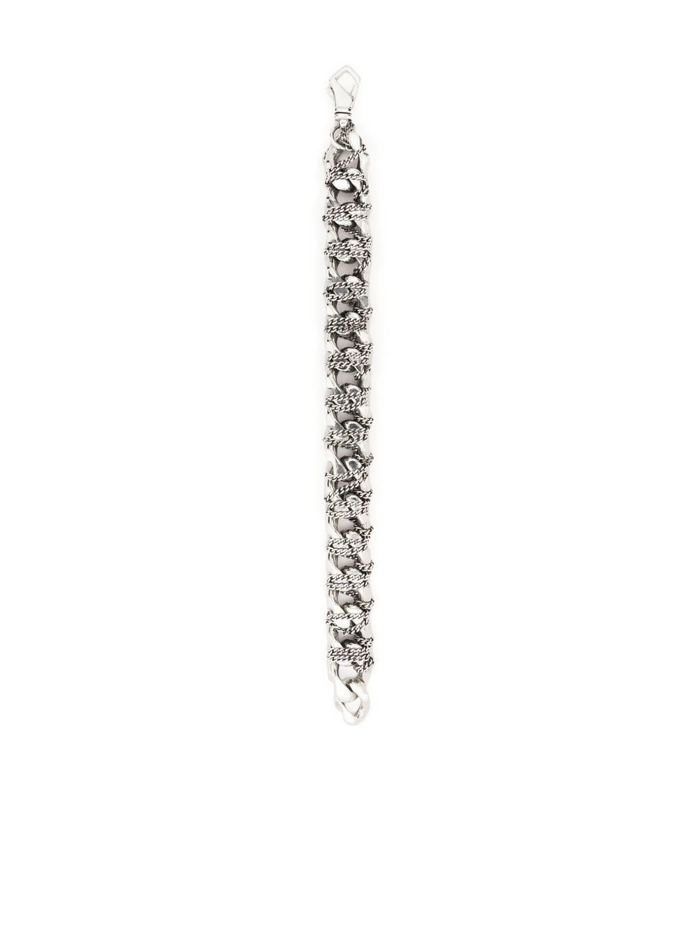 Emanuele Bicocchi chunky chain-link bracelet - Silver von Emanuele Bicocchi