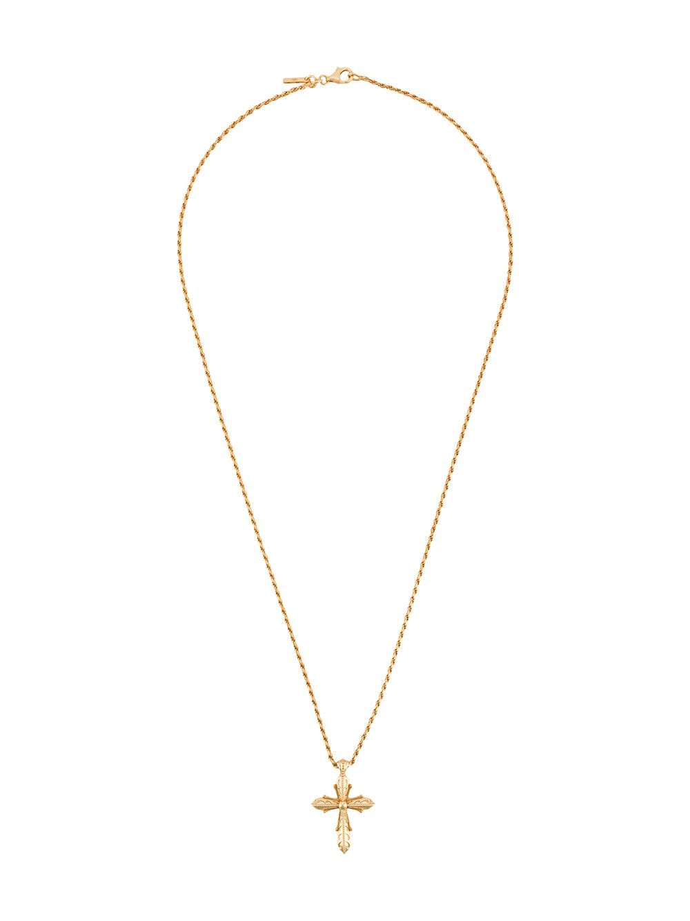 Emanuele Bicocchi cross pendant necklace - Gold von Emanuele Bicocchi