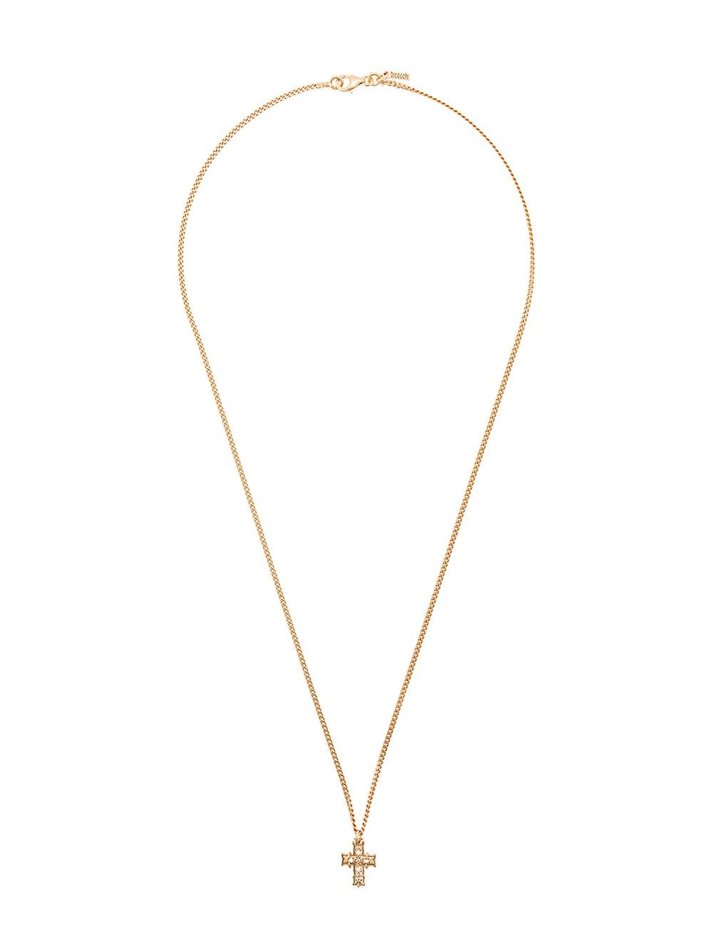 Emanuele Bicocchi cross pendant necklace - Gold von Emanuele Bicocchi
