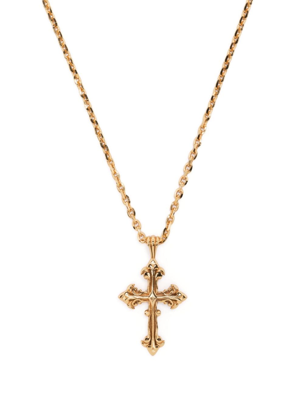 Emanuele Bicocchi cross pendant necklace - Gold von Emanuele Bicocchi