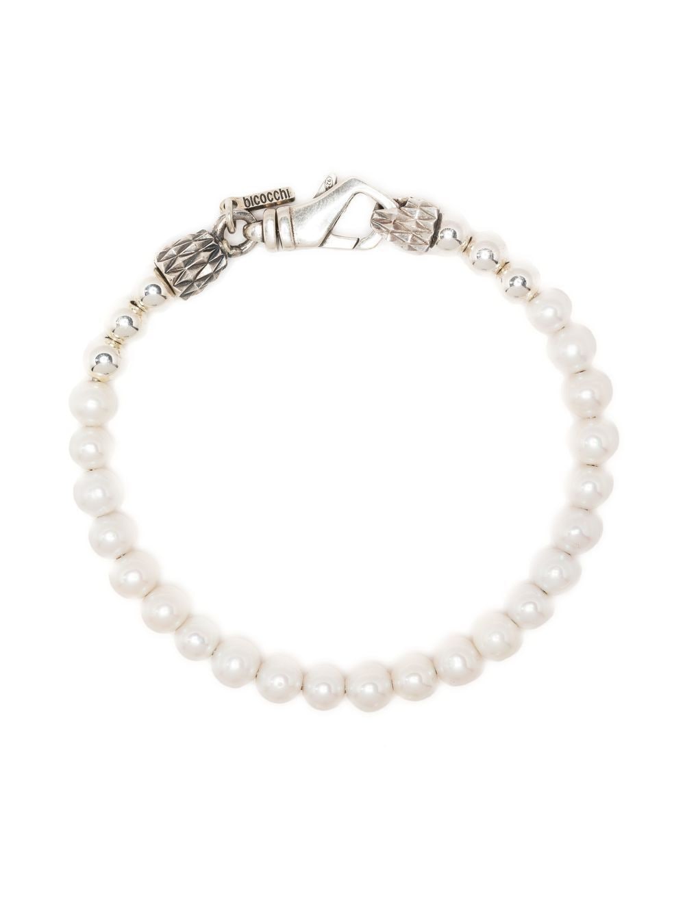 Emanuele Bicocchi freshwater pearl bracelet - Silver von Emanuele Bicocchi