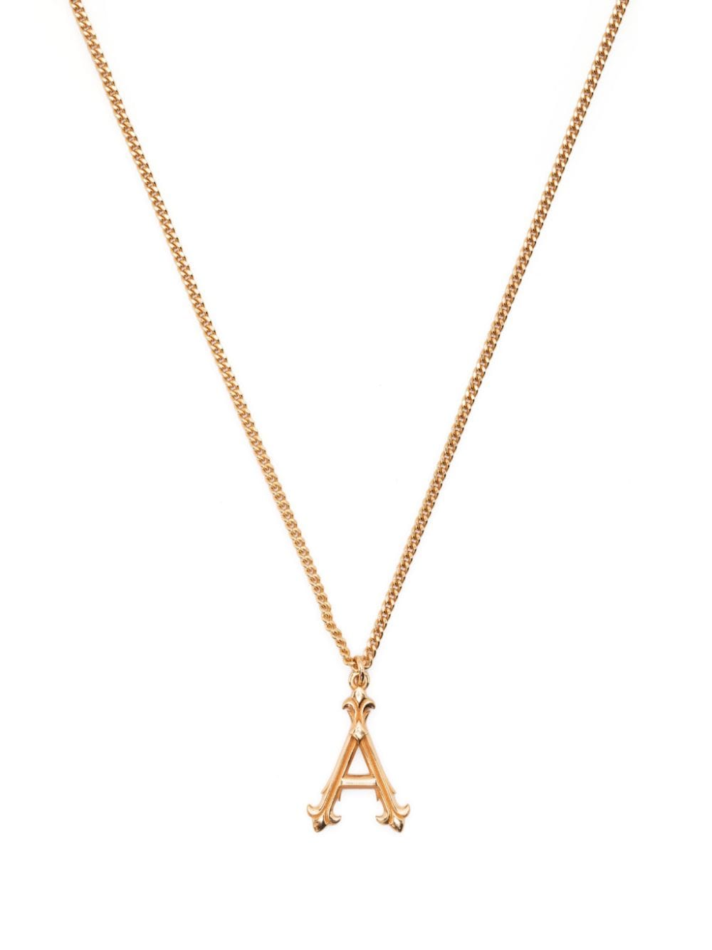 Emanuele Bicocchi gold alphabet pendant necklace von Emanuele Bicocchi