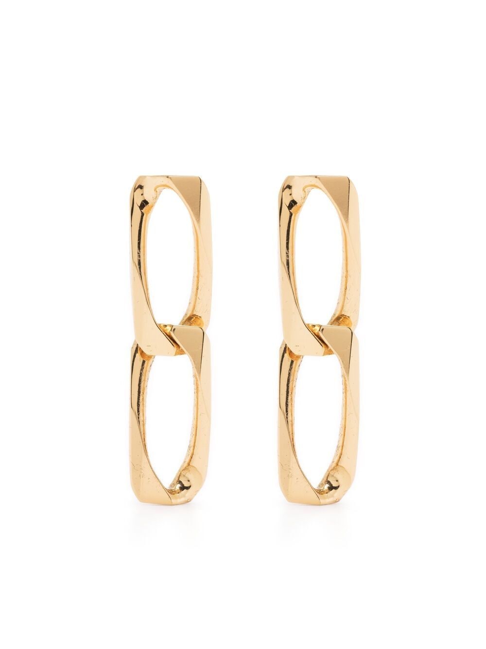 Emanuele Bicocchi large chain drop earring - Gold von Emanuele Bicocchi