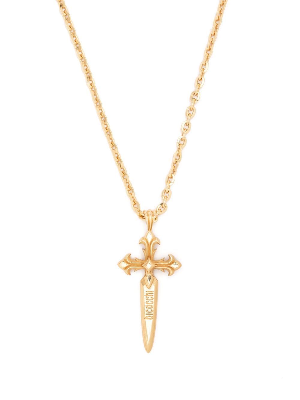 Emanuele Bicocchi pendant chain necklace - Gold von Emanuele Bicocchi