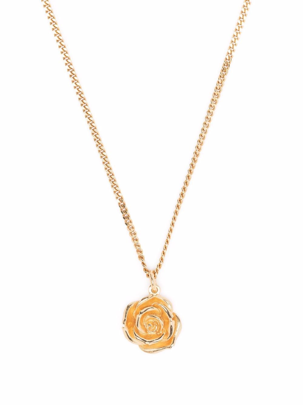 Emanuele Bicocchi rose pendant necklace - Gold von Emanuele Bicocchi