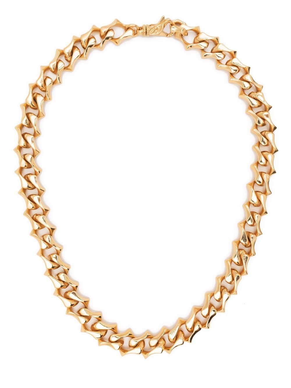 Emanuele Bicocchi sharp chain-link necklace - Gold von Emanuele Bicocchi
