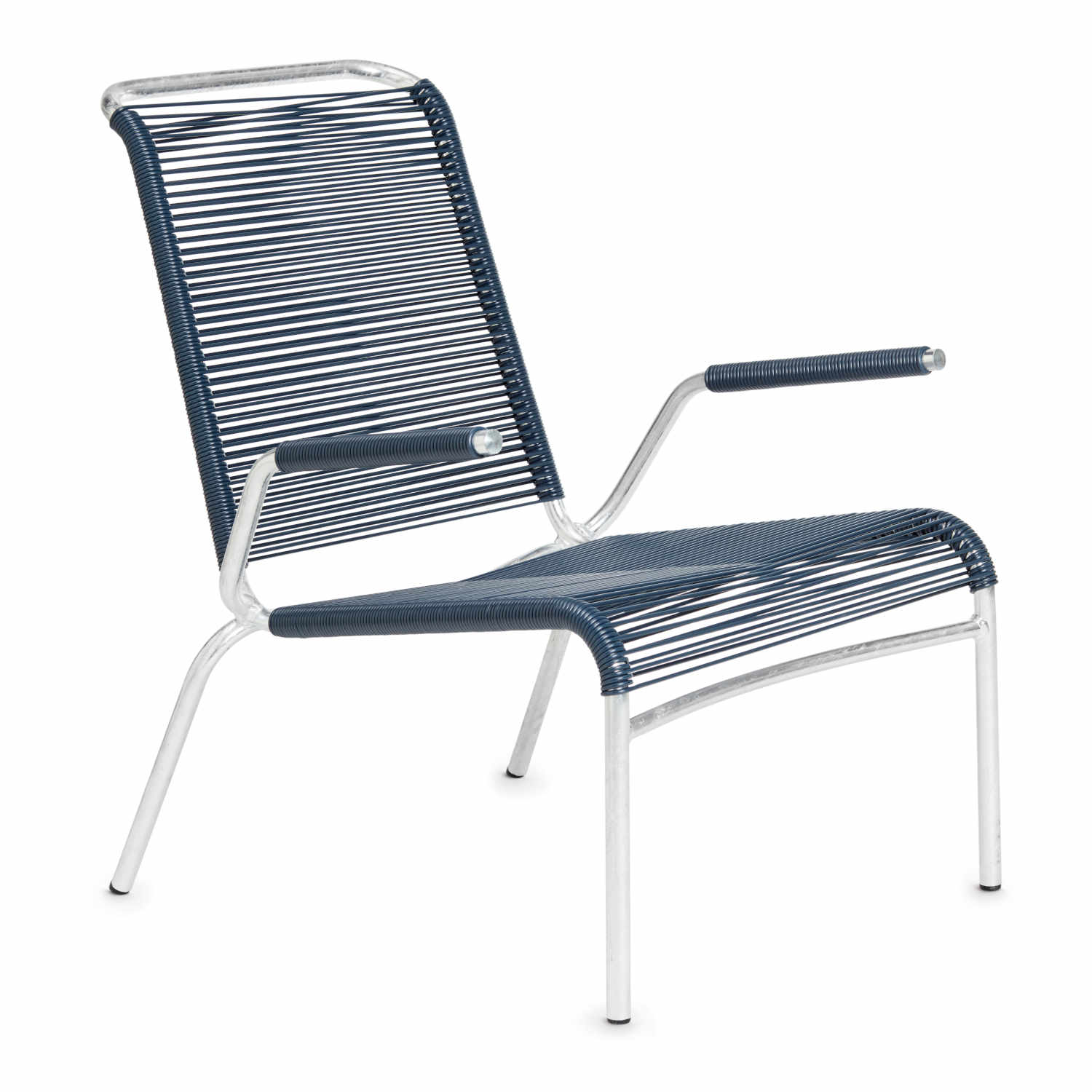 Altorfer Modell 1142 Lounge Sessel, Farbe graublau von Embru