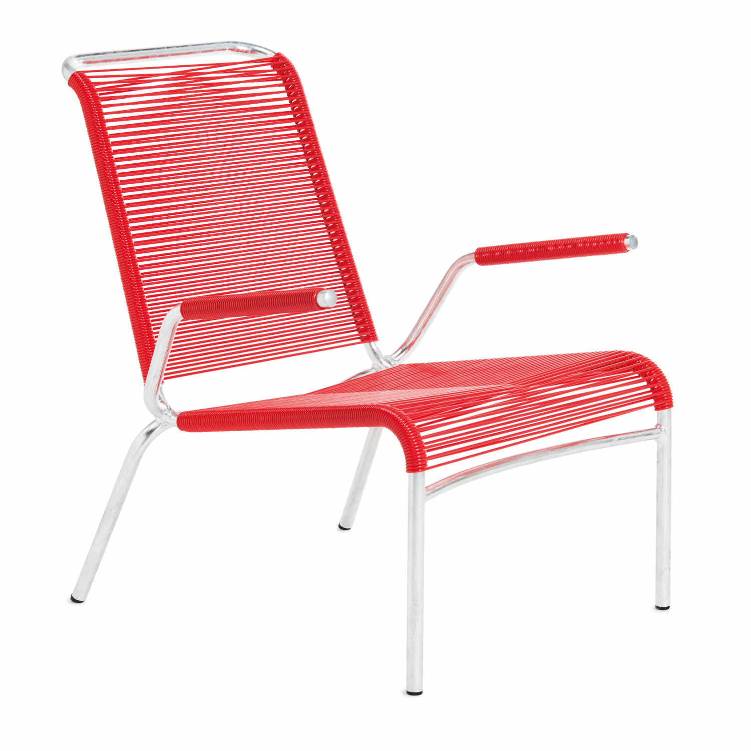 Altorfer Modell 1142 Lounge Sessel, Farbe rot von Embru