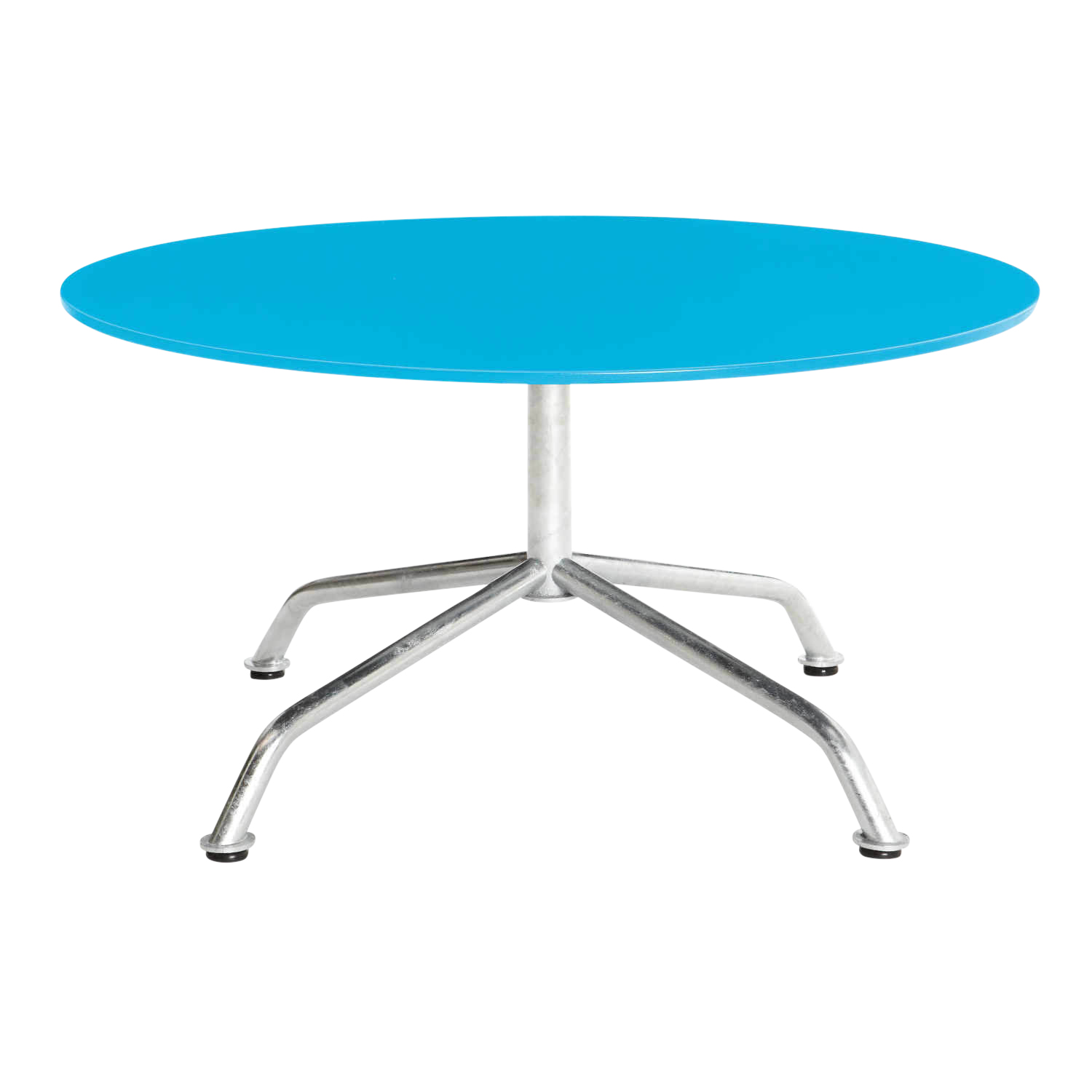 Haefeli Gartenloungetisch , Farbe hellblau ncs s1060b, Grösse ø 80 cm von Embru