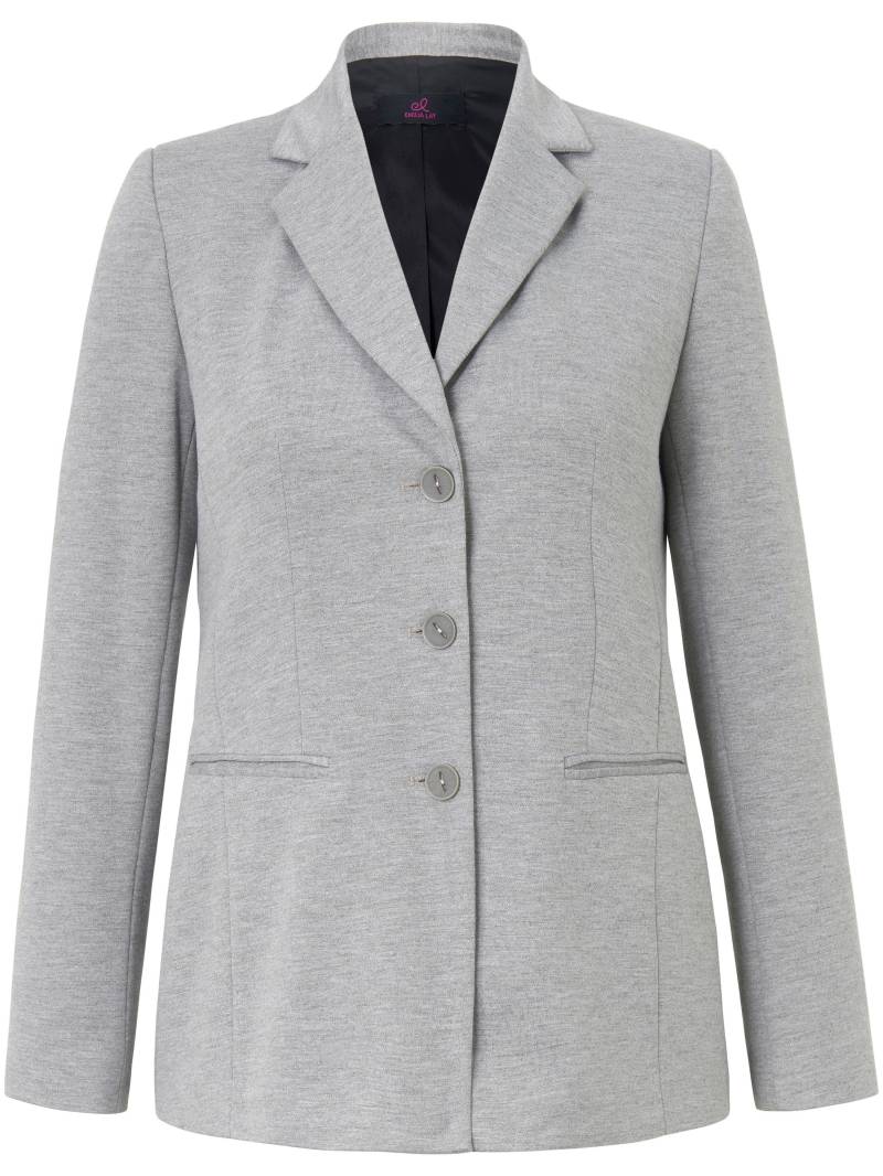 Jersey-Blazer Emilia Lay grau Größe: 56 von Emilia Lay