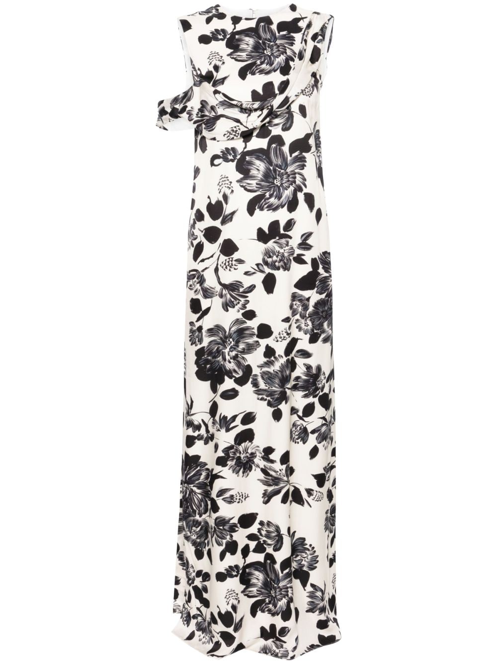 Emilia Wickstead Drifa floral-print maxi dress - Neutrals von Emilia Wickstead