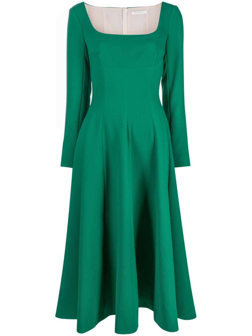 Emilia Wickstead Kylee crepe maxi dress - Green von Emilia Wickstead