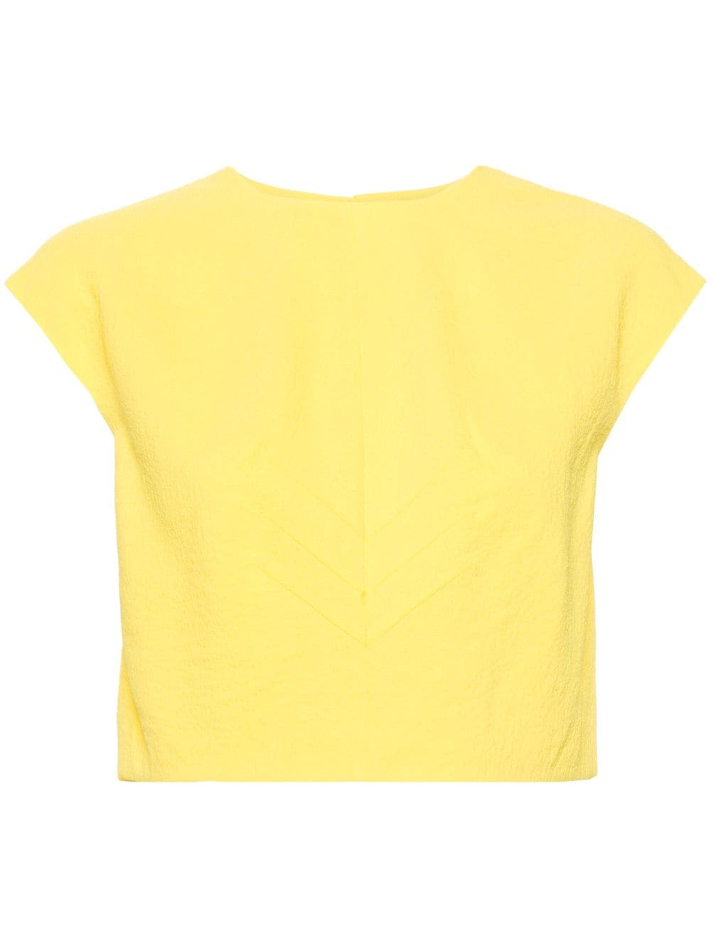 Emilia Wickstead Veronique crepe blouse - Yellow von Emilia Wickstead