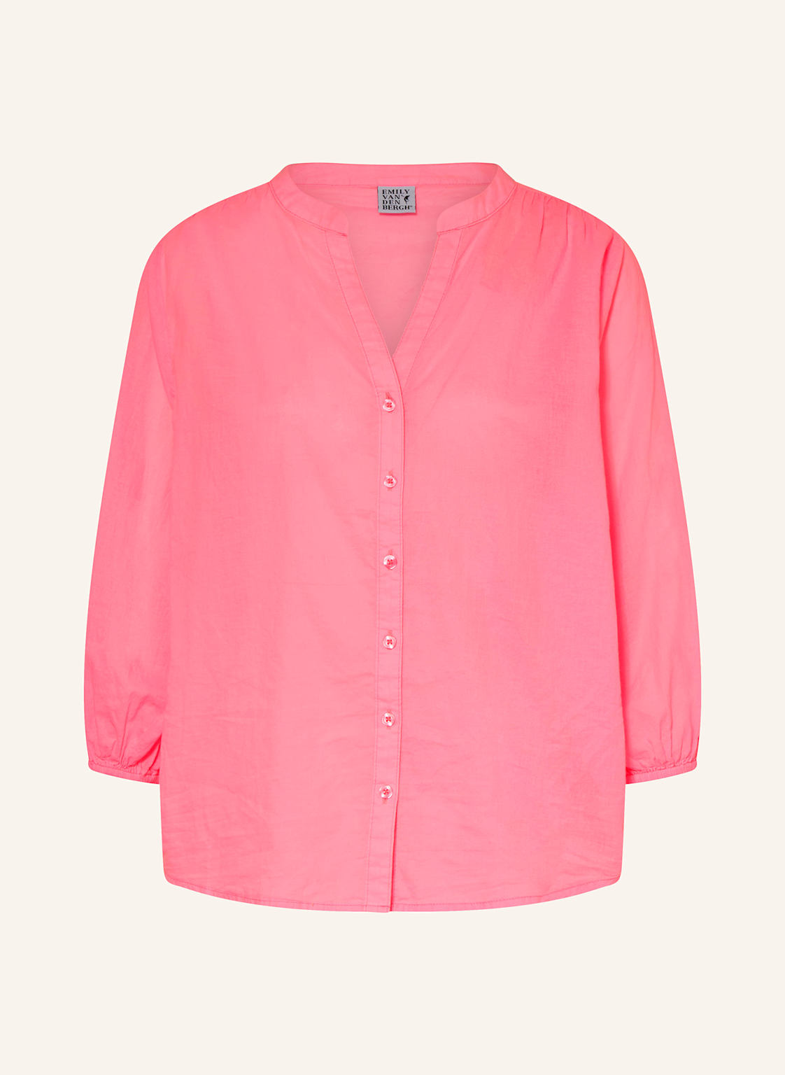 Emily Van Den Bergh Bluse Mit 3/4-Arm pink von Emily VAN DEN BERGH