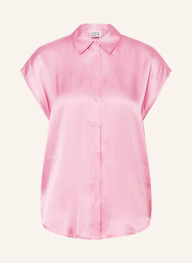 Emily Van Den Bergh Blusentop Aus Satin rosa von Emily VAN DEN BERGH