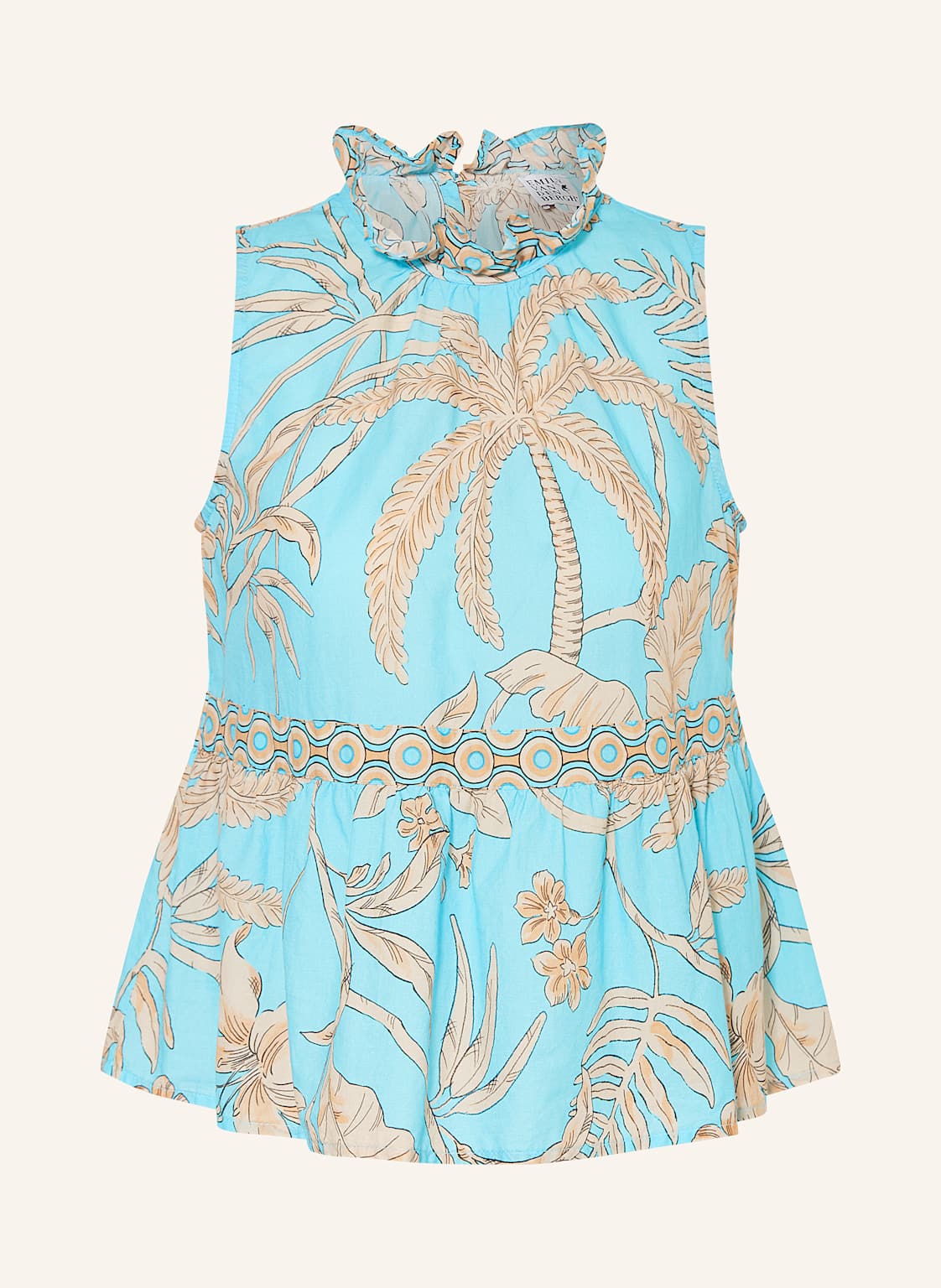 Emily Van Den Bergh Blusentop blau Emily Van Den Bergh Blusentop blau von Emily VAN DEN BERGH
