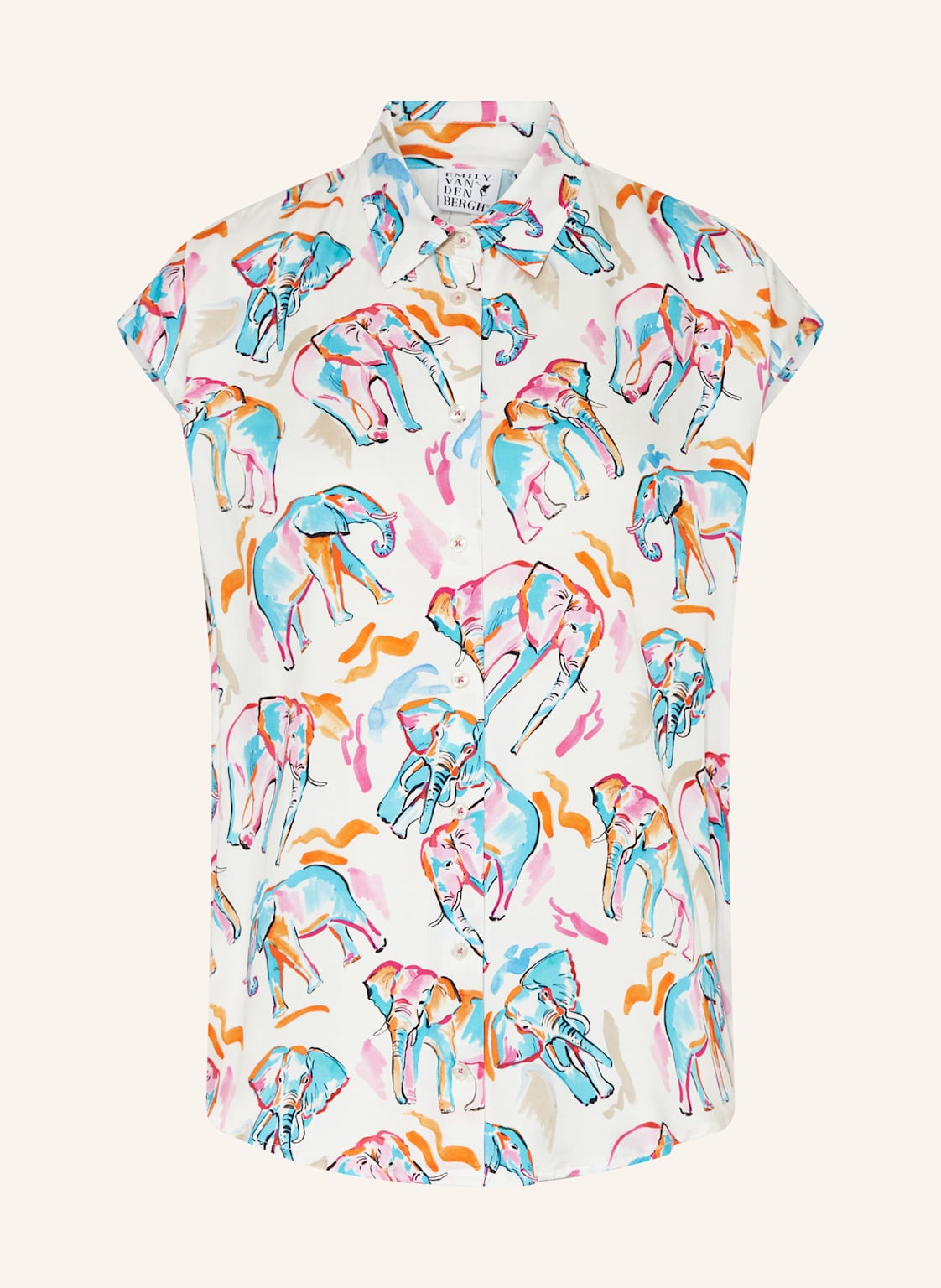 Emily Van Den Bergh Blusentop blau Emily Van Den Bergh Blusentop blau von Emily VAN DEN BERGH