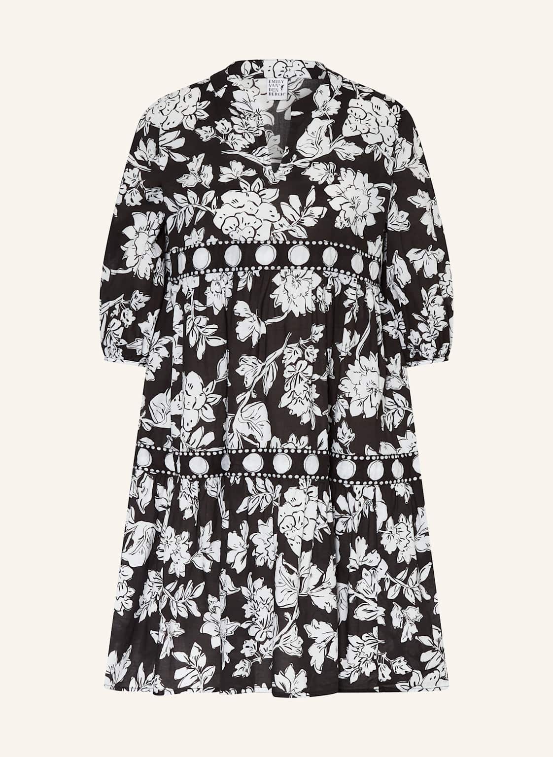 Emily Van Den Bergh Kleid Mit 3/4-Arm schwarz Emily Van Den Bergh Kleid Mit 3/4-Arm schwarz von Emily VAN DEN BERGH