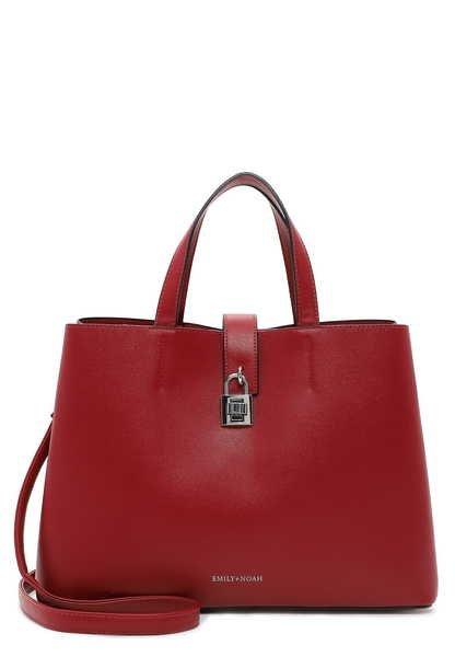 Shopper Ida Damen Rot Bunt ONE SIZE von Emily & Noah