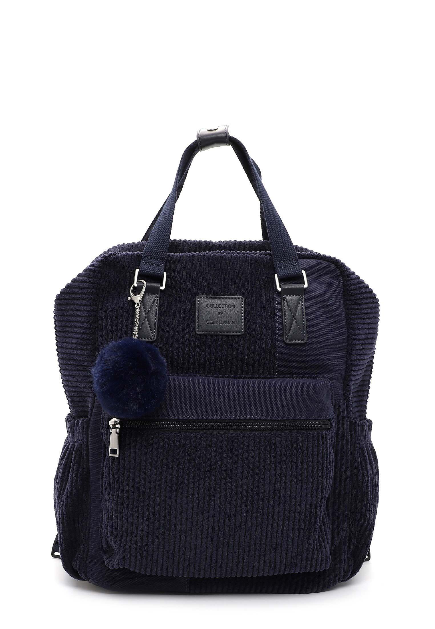 Rucksack Noomi Damen Blau ONE SIZE von Emily & Noah