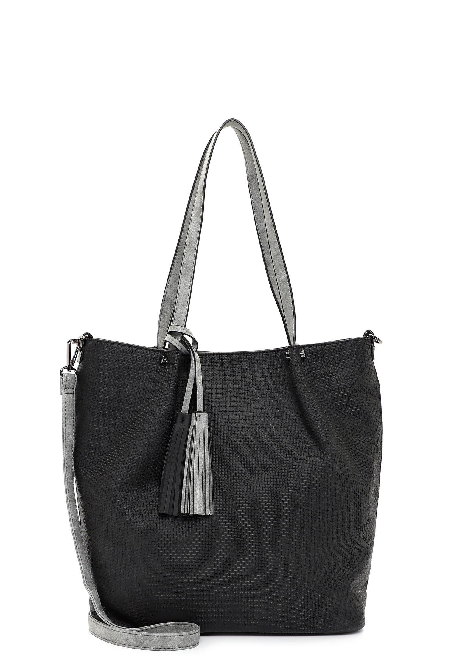 Shopper Bag In Bag Surprise Damen Schwarz Leicht ONE SIZE von Emily & Noah