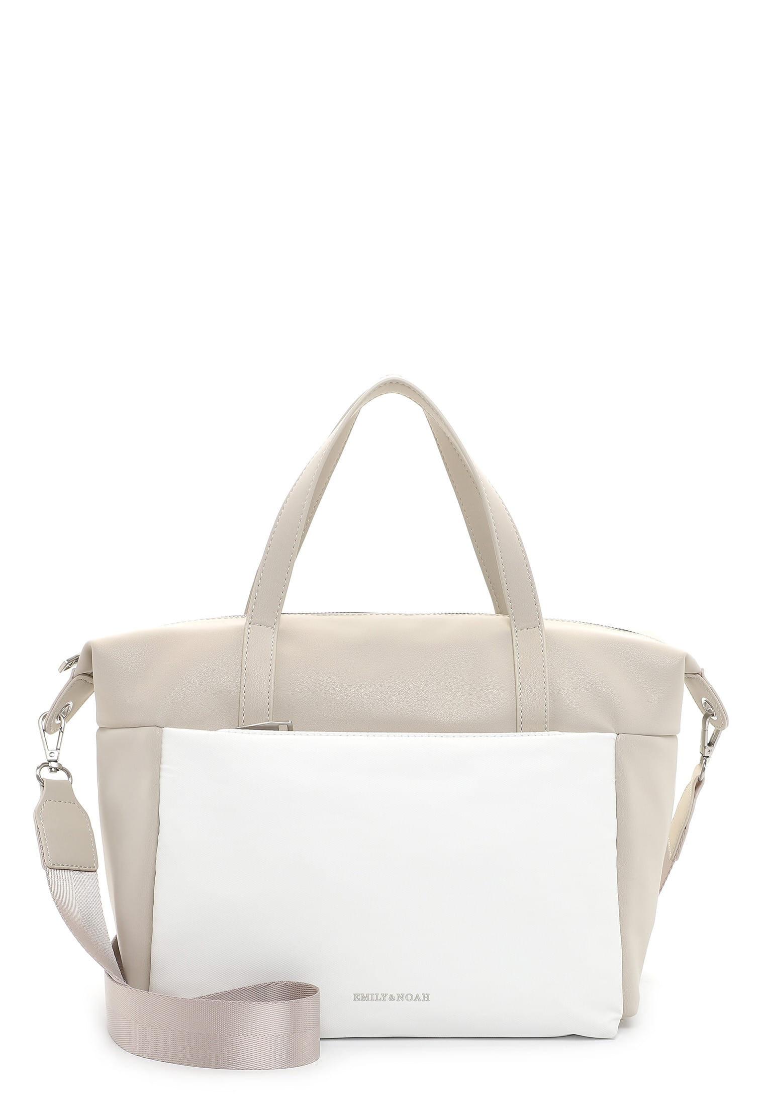 Shopper E&n Bettina Damen Weiss ONE SIZE von Emily & Noah