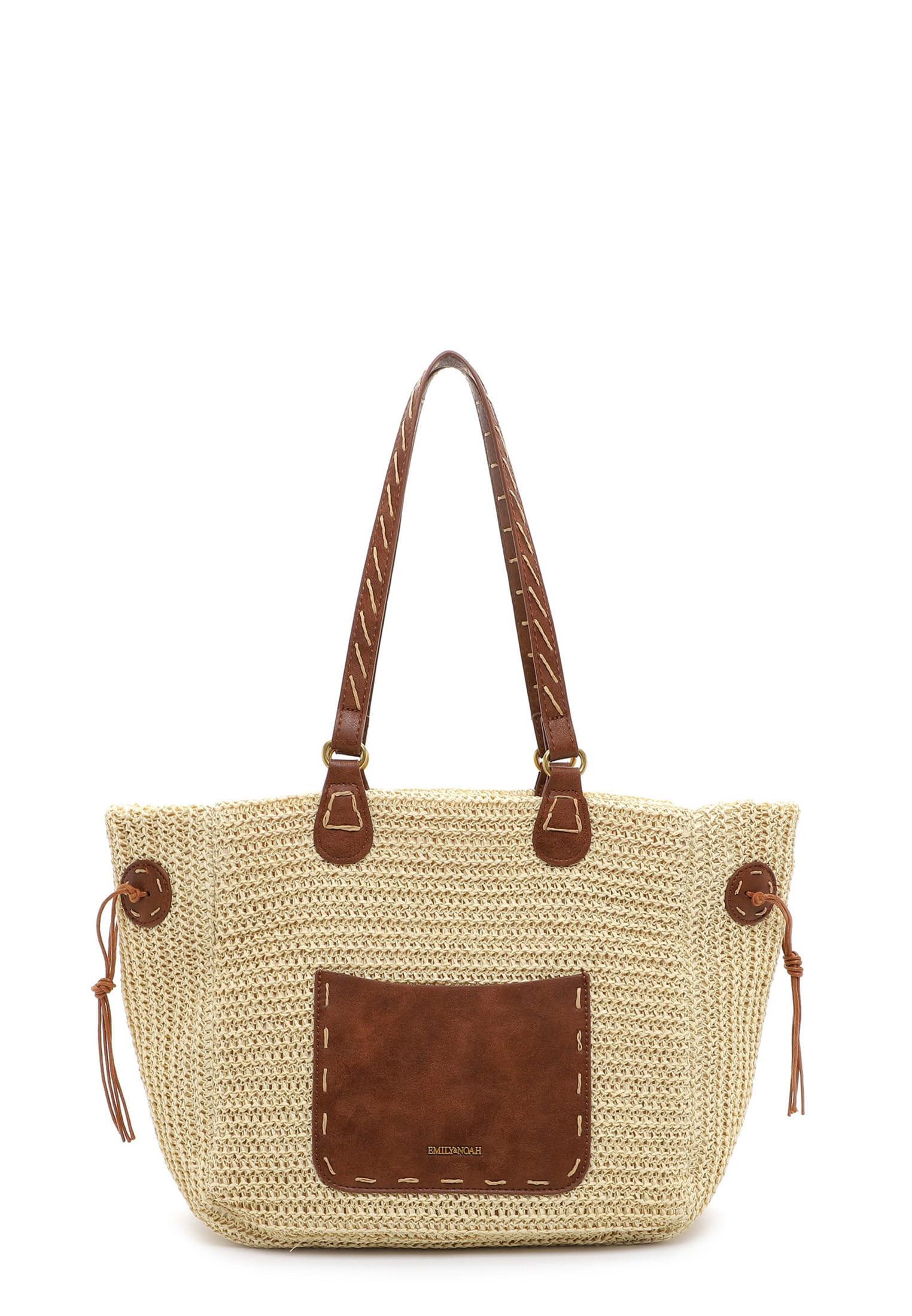 Shopper E&n Birgit Damen Sand ONE SIZE von Emily & Noah