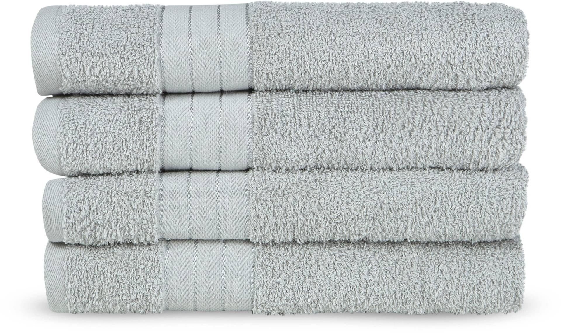 Emotion Handtücher »Uni«, (4 St., 4er Set Handtücher 50 x 100 cm), Baumwolle, Walkfrottee, Bordüre, 500 GSM, Einfarbig, ohne Aufhängung Emotion Handtücher »Uni«, (4 St., 4er Set Handtücher 50 x 100 cm), Baumwolle, Walkfrottee, Bordüre, 500 GSM, Einfarbig, ohne Aufhängung von Emotion