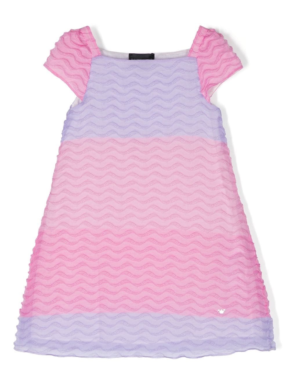 Emporio Armani Kids A-line short-sleeve dress - Pink von Emporio Armani Kids