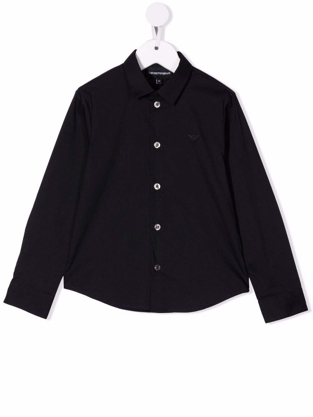 Emporio Armani Kids TEEN button down shirt - Black von Emporio Armani Kids