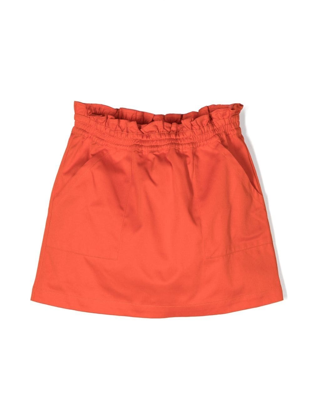 Emporio Armani Kids elasticated-waist cotton skirt - Orange von Emporio Armani Kids