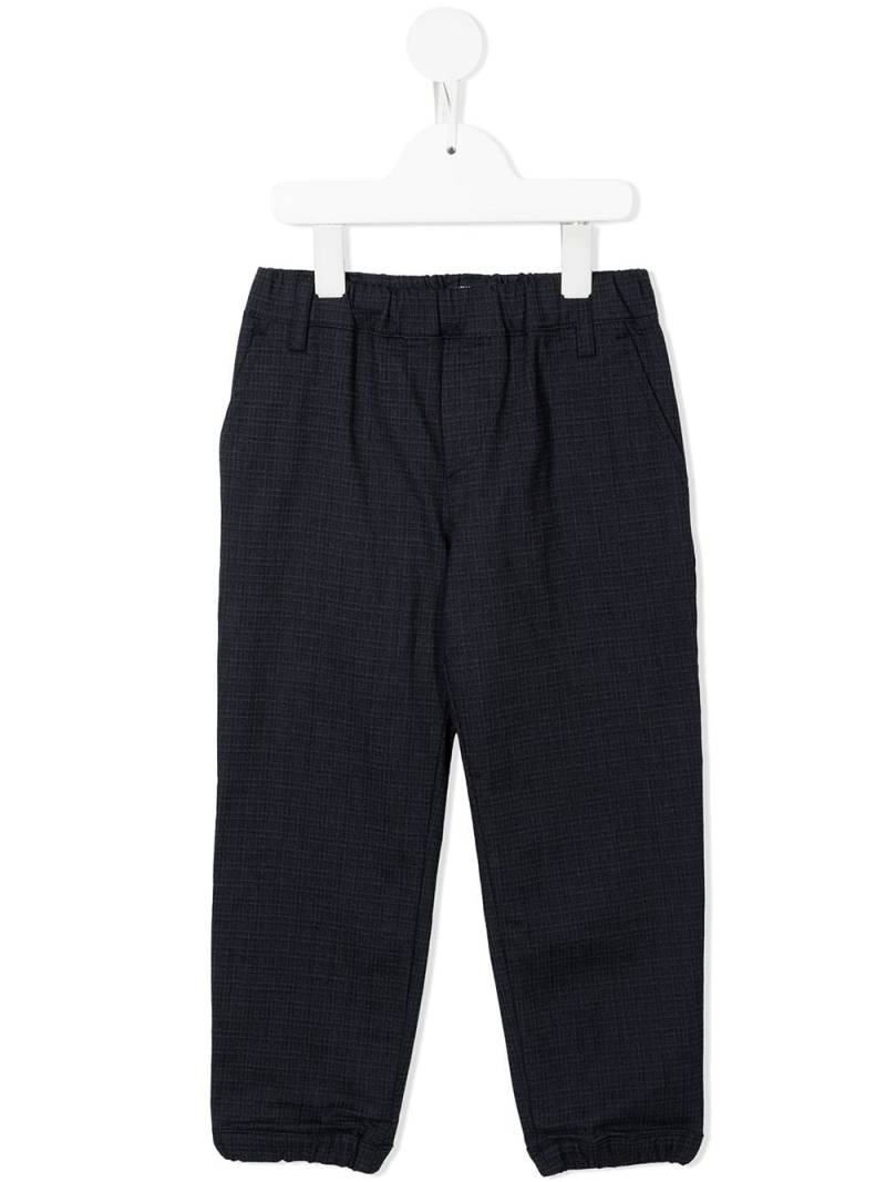 Emporio Armani Kids elasticated-waist trousers - Blue von Emporio Armani Kids